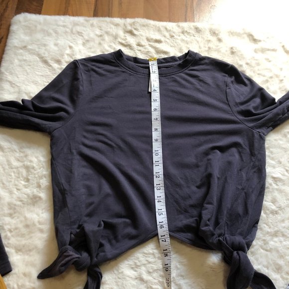 Athleta Samsara Side Tie Pull Over Sweatshirt Size Small - Picture 10 of 10